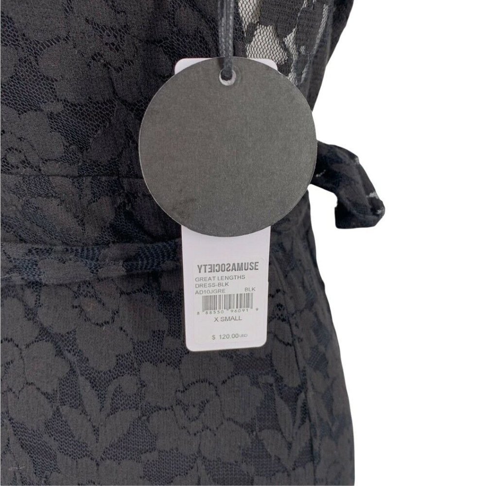Amuse Society Great Lengths Black Lace Maxi Dress - Picture 5 of 8
